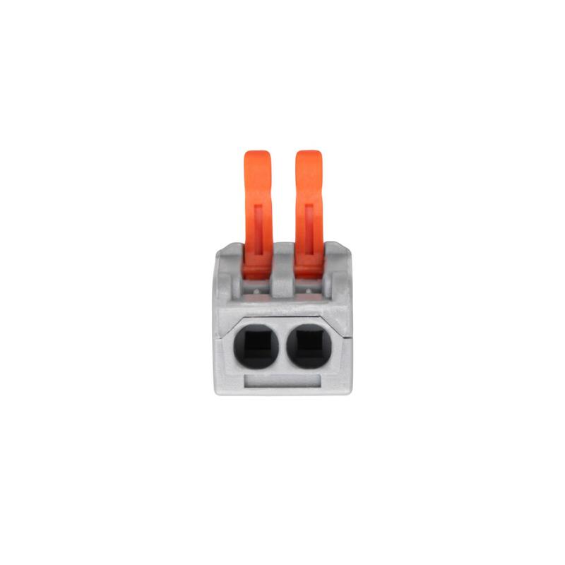 Клемма монтажная СМК PTC-2P 4222 BL/4 450В 32А 0.08-2.5(4.0)кв.мм JazzWay 5073685