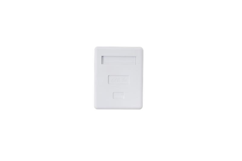 Розетка компьютерная 8P8C (RJ-45) кат.5E UTP 1 порт TOKOV ELECTRIC TKE-SMB-8P8C-1P-UTP