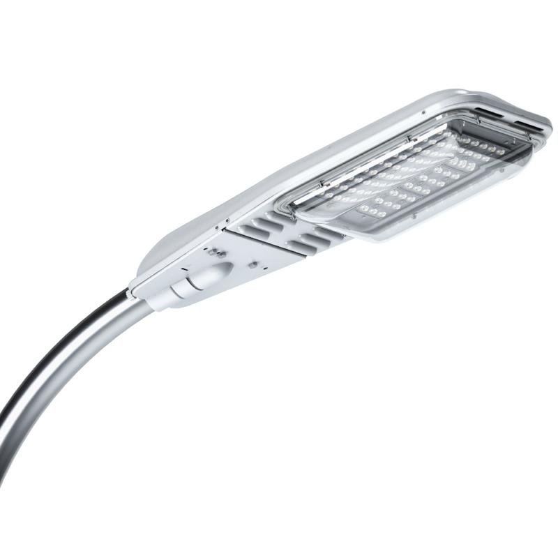 Светильник светодиодный ДКУ "Победа S" LED-100-ШБ3С-IP65-УХЛ1 (750/E/X/RAL9016/C50/PMMA/ST/G1) бел. GALAD 21202