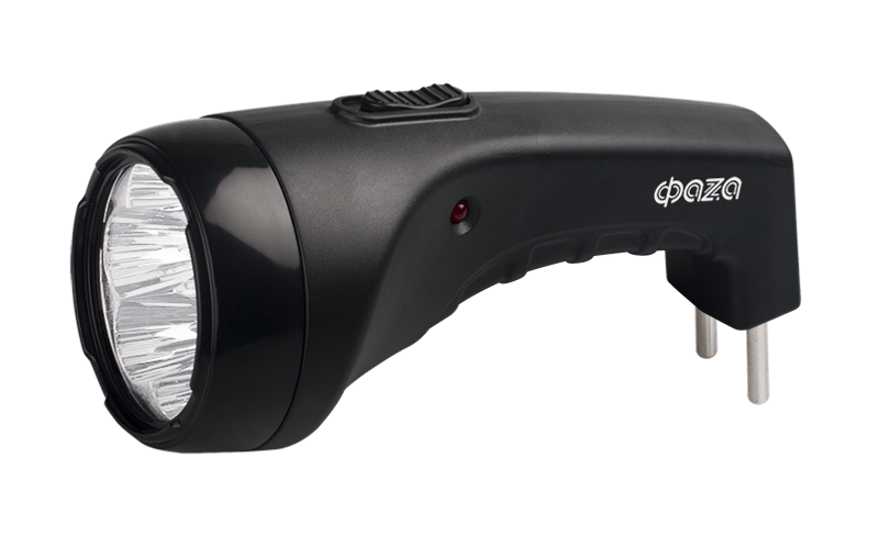 Фонарь прожекторный  AccuF2-L07-bk (черн.) | 5000810 | ФАZА