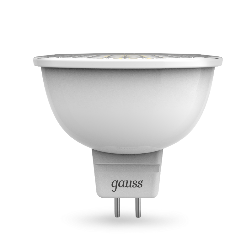 Лампа светодиодная LED 7Вт GU5.3 220В 4100К MR16 | 101505207 | Gauss