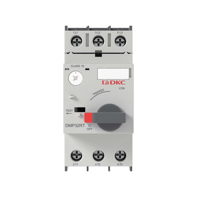 Выключатель автоматический защиты двигателя YON DMP32RT с уставкой 1.6-2.5A 3P 100кА YON DMP32RT-2P50