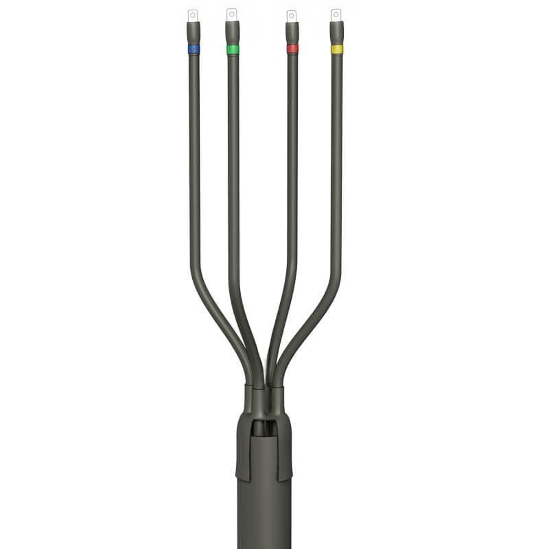 Муфта 4 ПКВ(Н)Тп-1 (35-50) с наконечниками (пластик без брони) | zeta20624 | ЗЭТАРУС