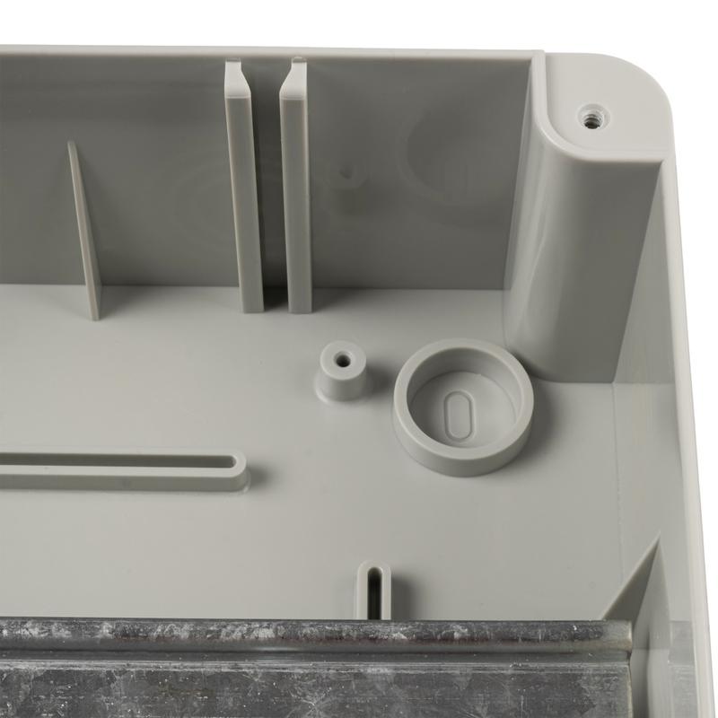 Бокс модульный накладной PDB/W 4012 GR (ЩРН-ПГ-12) IP65 пластик. Pro JazzWay 5072084