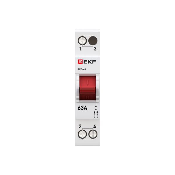 Переключатель трехпозиционный 1п 63А ТПС-63 PROxima EKF TPS163