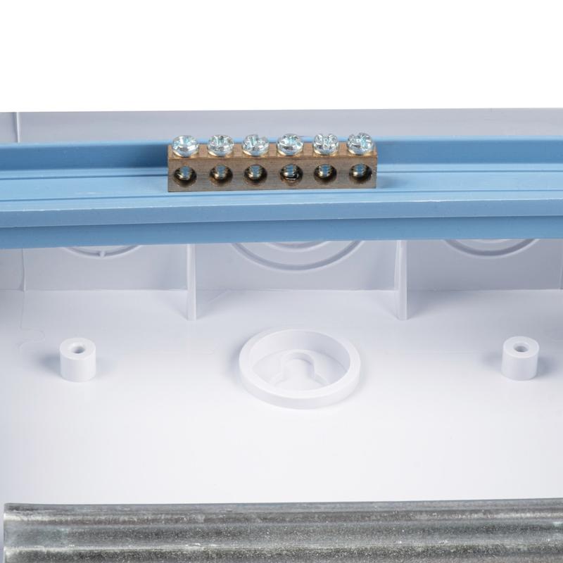 Бокс модульный накладной PDB/W 1006 WH (ЩРН-П- 6) IP41 пластик. Pro JazzWay 5071650