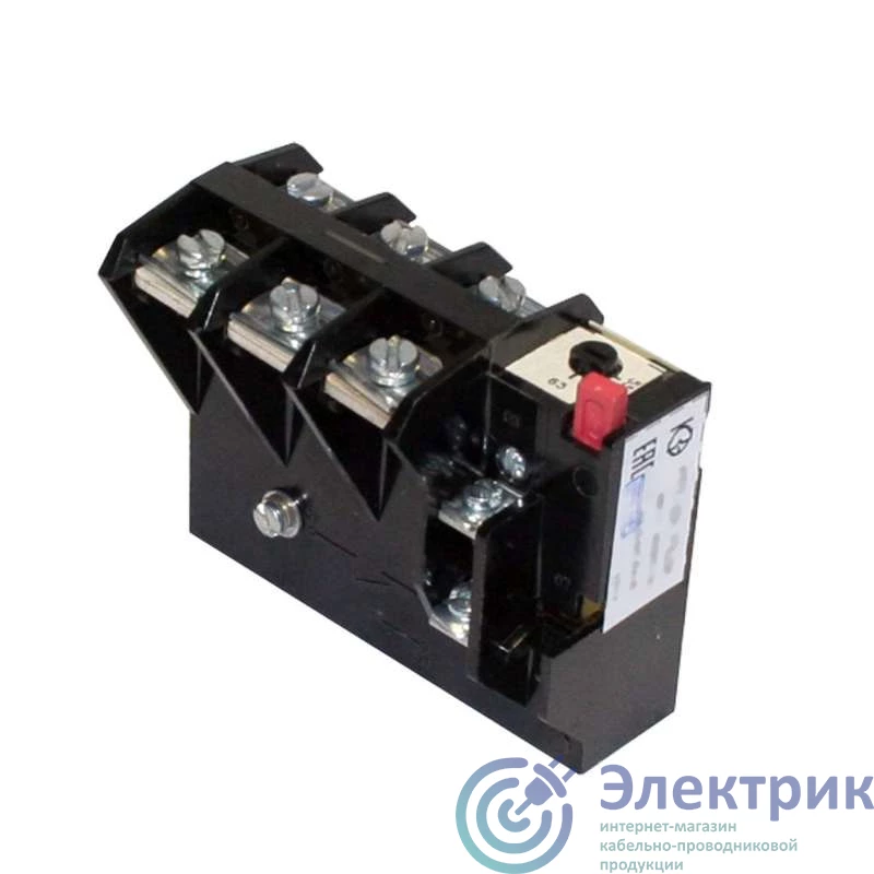 Реле тепловое РТТ-231-50А (42,5-57,5А) для пускателей ПМ12-063 (КЗЭА Кашин)
