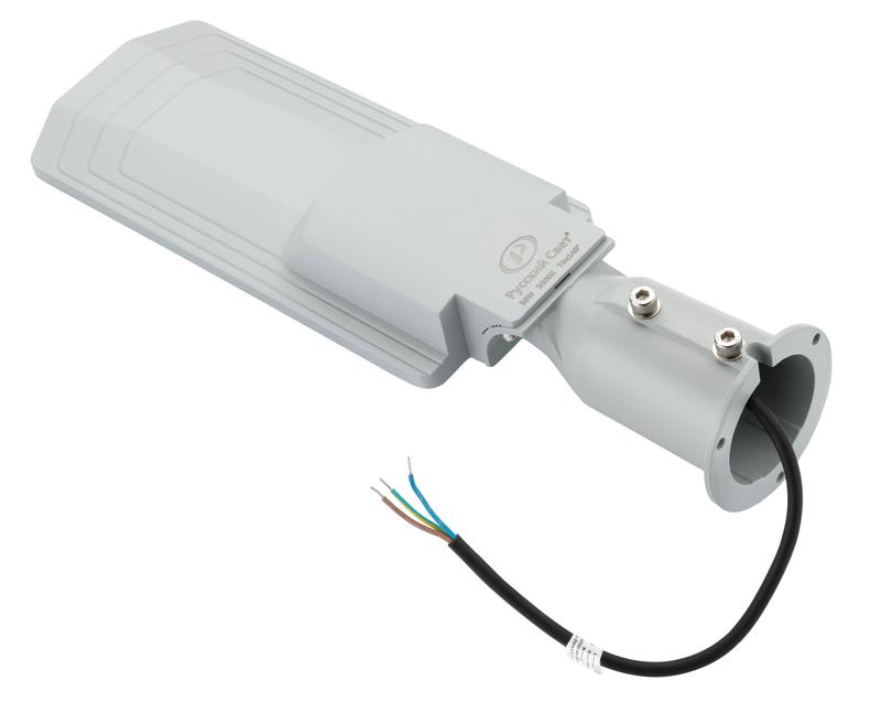 Светильник светодиодный уличный ДКУ RD 10 P 50W SHB 850 GR 477х138мм 50Вт 5000К IP66 консольн. сер. 17121023065