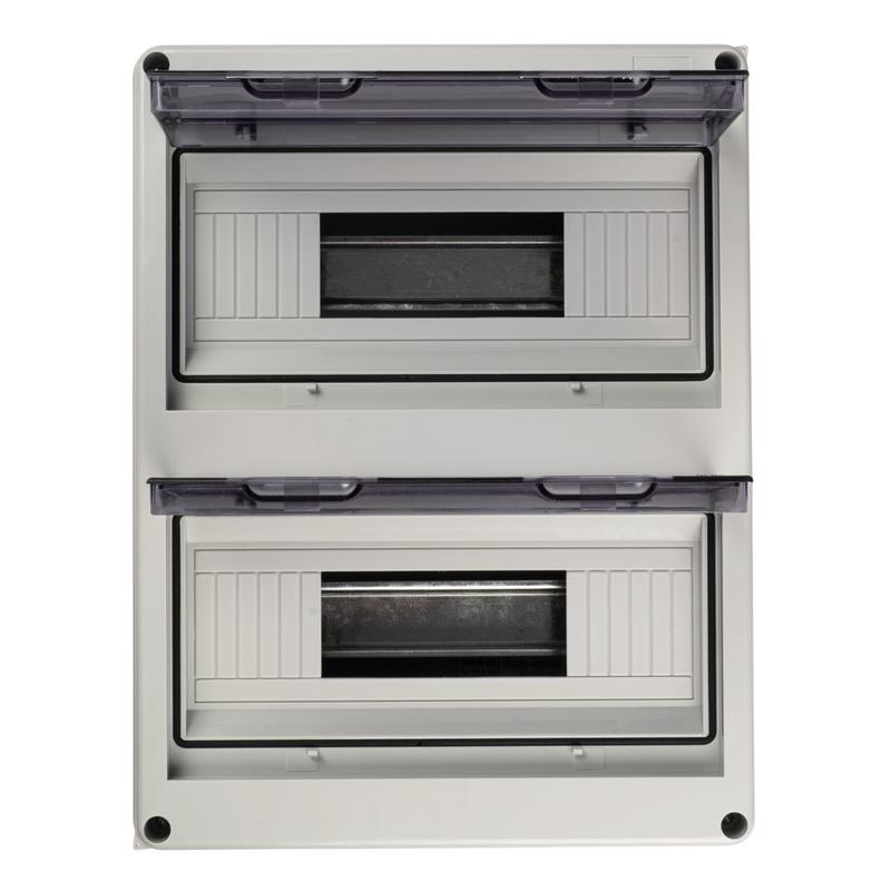 Бокс модульный накладной PDB/W 4024 GR (ЩРН-ПГ-24) IP65 пластик. Pro JazzWay 5072145