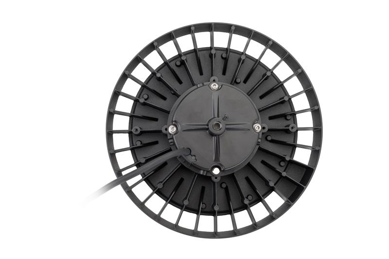 Светильник светодиодный ДСП IB 11 S 150W W 850 BK 298х298х156мм 150Вт 5000К IP65 High Bay подвесной черн. 16091124347