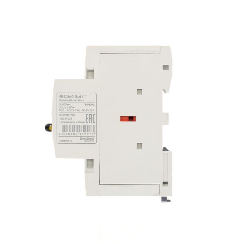 Контактор 4п City9 Set 4НО 63А AC 400В-230В SE C9C32463