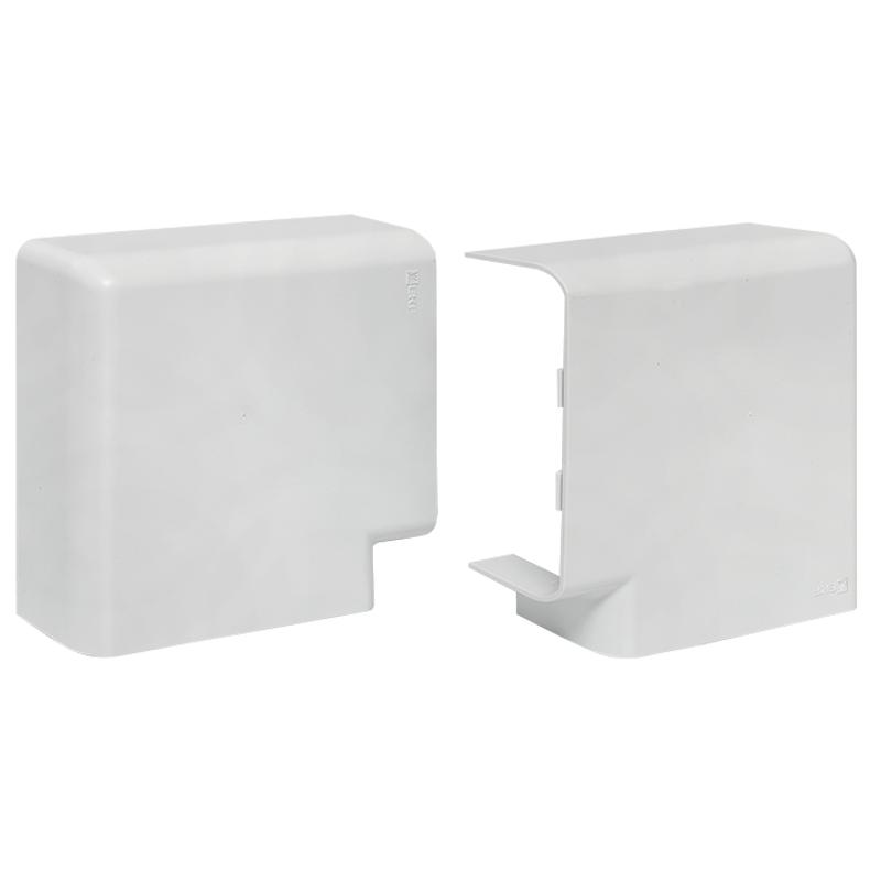 Поворот 90 гр. (105х50) (2 шт) C-Line Белый | abw-105-50x2 | EKF