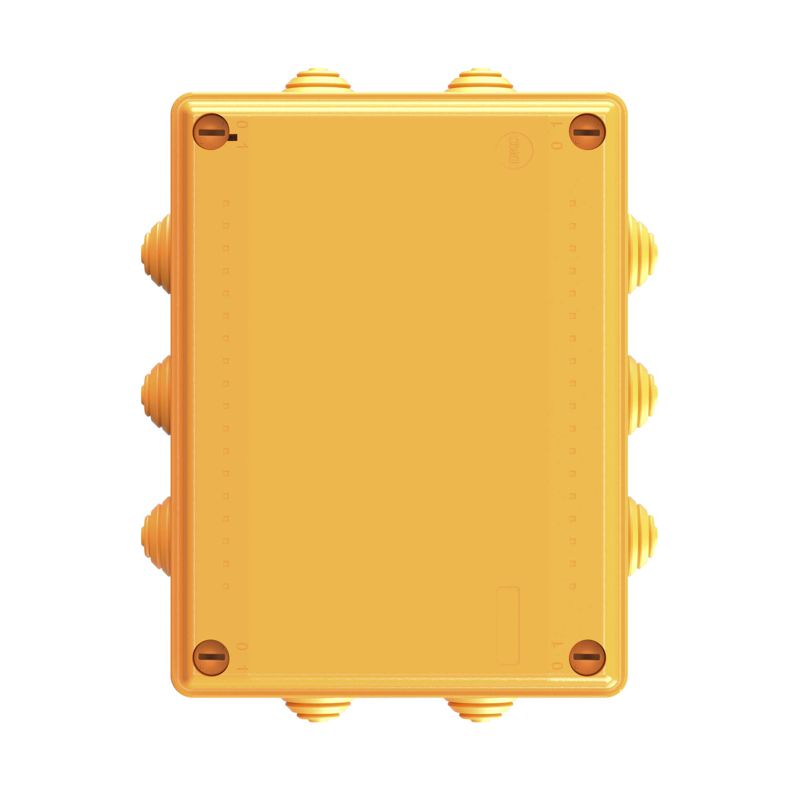 Коробка ответвительная FS 150х110х70мм IP55 4п 450В 32А 10кв.мм с кабельными вводами и клеммниками нерж. контакт пластик. DKC FSK21410
