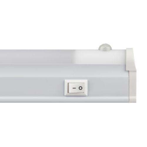 Светильник светодиодный LLED-02-08W-4000-MS-W 8Вт 4000K L572мм линейный с датчиком движения Эра Б0019784