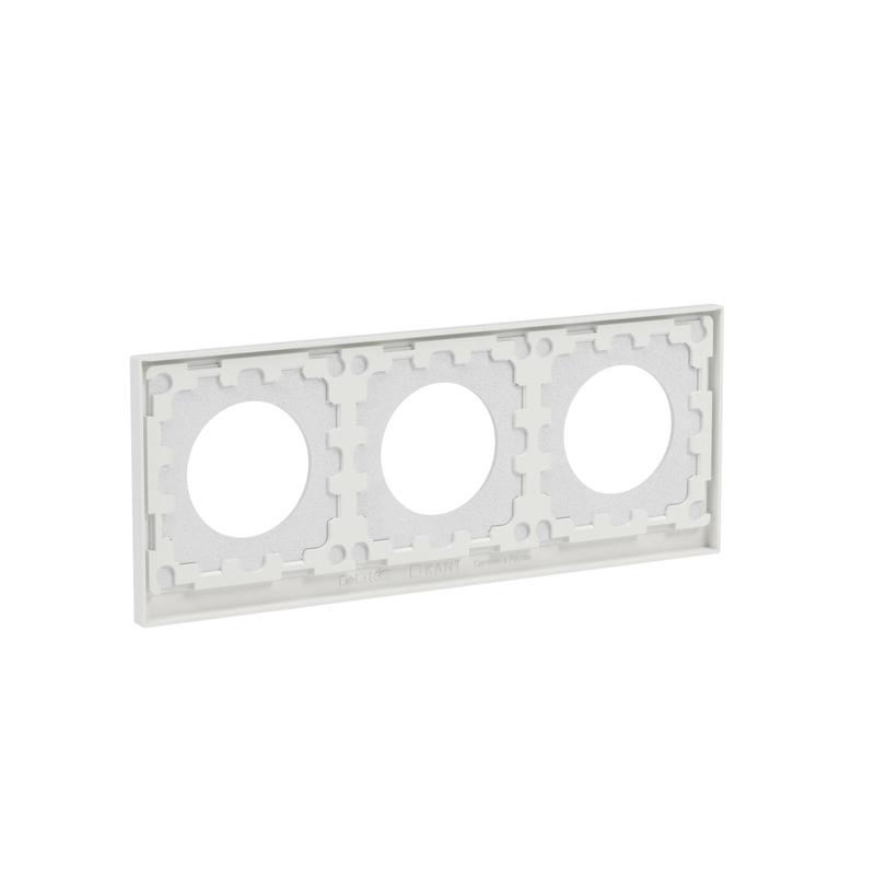 Рамка 3-м KANT IP44 бел. песок DKC 7010946