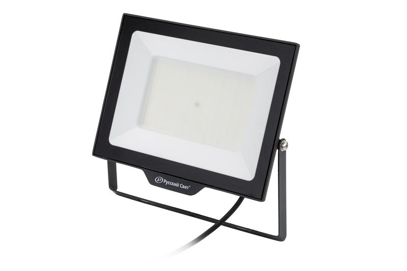 Прожектор светодиодный СДО FL 10 C 150W VW 865 BK CL 327х260х31.5мм 150Вт 6500К IP65 уличный черн. 15081023057