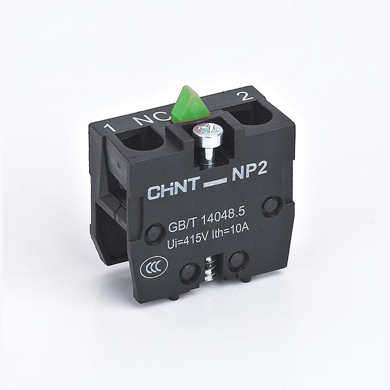 Блок контактный для кнопочного поста NP2 NP2-L1111 1НО (R) | 683969 | ЧИНТ (CHINT)