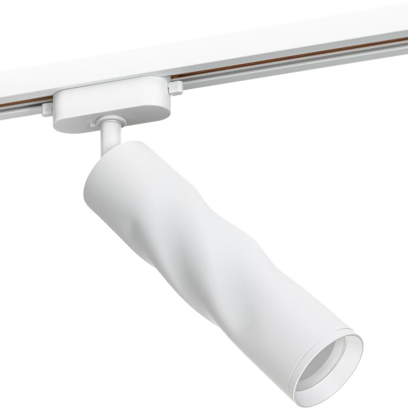 Светильник трековый поворотный ARTLINE 55х55х200 GU10 230В алюм. 2.6кв.м бел Ritter 59931 3