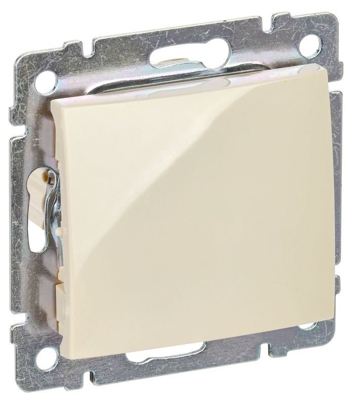 Выключатель 1-кл. СП Valena 10А IP31 250В механизм сл. кость IEK 774301