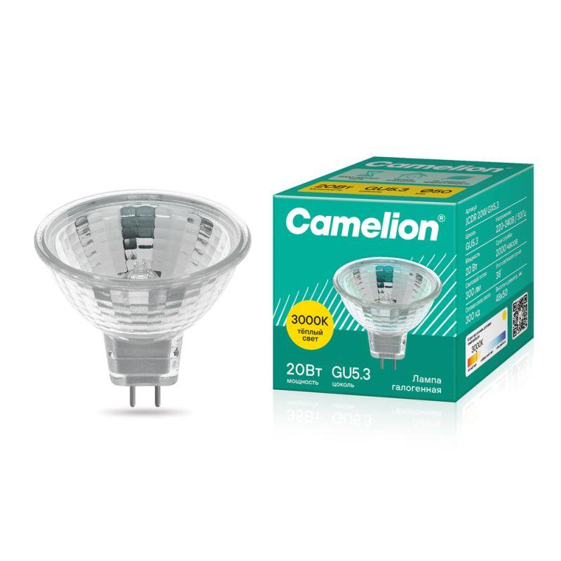 Лампа галогенная JCDR 20Вт 230В 50мм Camelion 6138