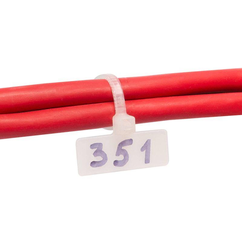 Хомут кабельный КСМ 3х200 нейл. бел. (уп.100шт) Fortisflex 53314