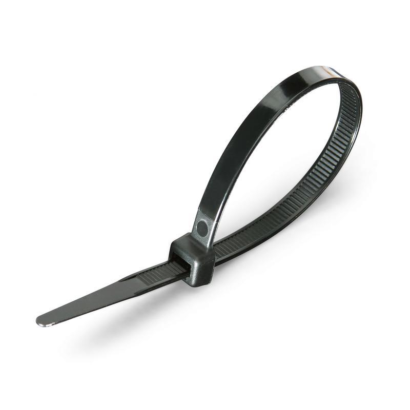 Стяжки нейлоновые КСС 3*250 (ч) (100шт.) | 89903 | Fortisflex