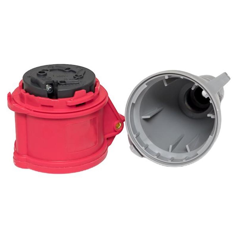 Розетка переносная 215 3Р+РЕ+N 16А 380В IP44 EKF PROXIMA | ps-215-16-380-PRO | EKF