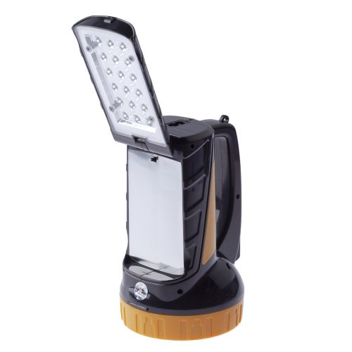 Фонарь-прожектор аккумуляторный TSP19 19 + 18LED аккум. 4В 2А.ч ЗУ 220В (картон. упак.) Трофи C0045552/Б0008436