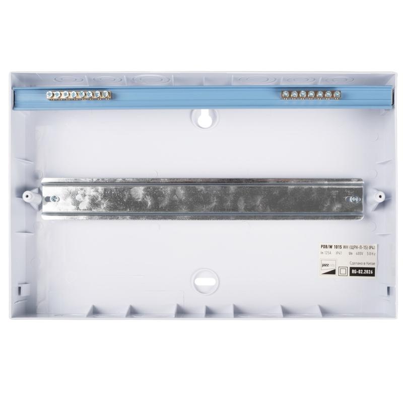 Бокс модульный накладной PDB/W 1015 WH (ЩРН-П-15) IP41 пластик. Pro JazzWay 5071711
