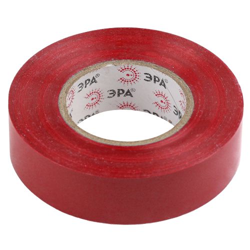 Изолента ПВХ 15ммх20м красн. ET1520RED Эра C0036550