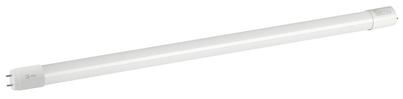Лампа светодиодная RED LINE LED T8-10W-865-G13-600mm NTB G13 10 Вт неповоротный трубка стекло холодный дневной свет | Б0062463 | ЭРА
