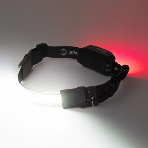 Фонарь аккумуляторный налобный GA-807 Кибер COB 5Вт 3 режима аккум. miscro USB Эра Б0054033