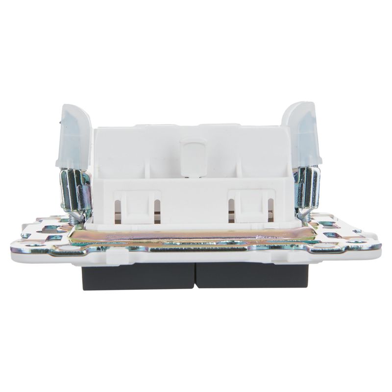 Выключатель 2-кл. SKANDY 10А SK-V09G с индикацией графит IEK SK-V20-1-10-K53