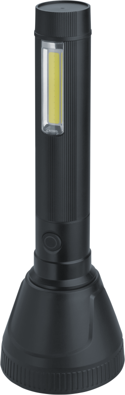 Фонарь светодиодный ручной 95 741 NPT-CP32-ACCU пласт. 1LED 10Вт+1COB 2Вт Li-Ion 3А.ч 4реж NAVIGATOR 95741