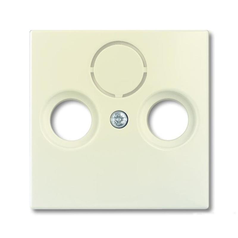 ABB Basic 55 Сл. кость Накладка TV-FM (SAT) розетки | 1724-0-4284  | 2CKA001724A4284 | ABB