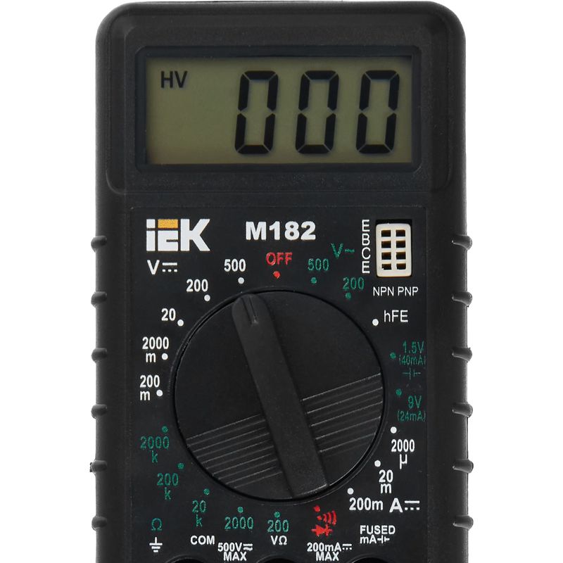 Мультиметр цифровой Compact M182 IEK TMD-1S-182