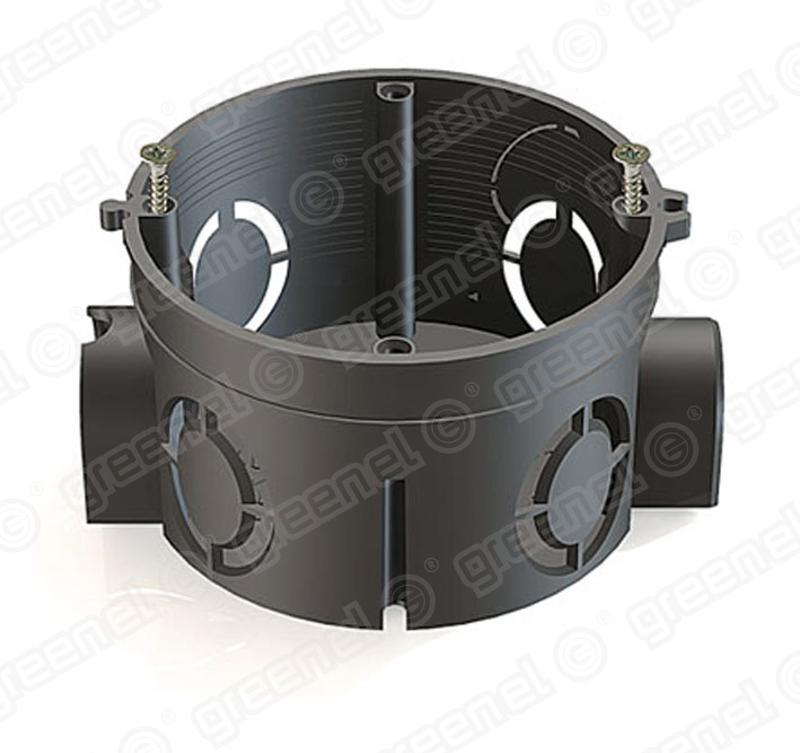 Коробка установочная 68x42 с саморезами | GE40010-05 | GREENEL