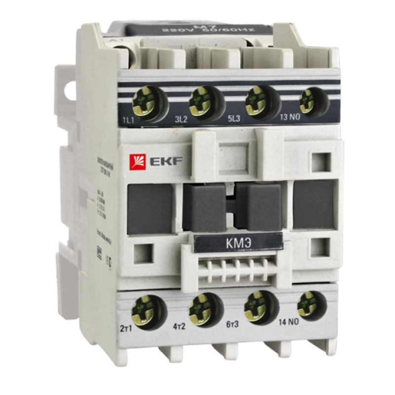 Контактор малогабаритный КМЭ 18А 220В 1NC EKF PROxima | ctr-s-18-220-nc | EKF