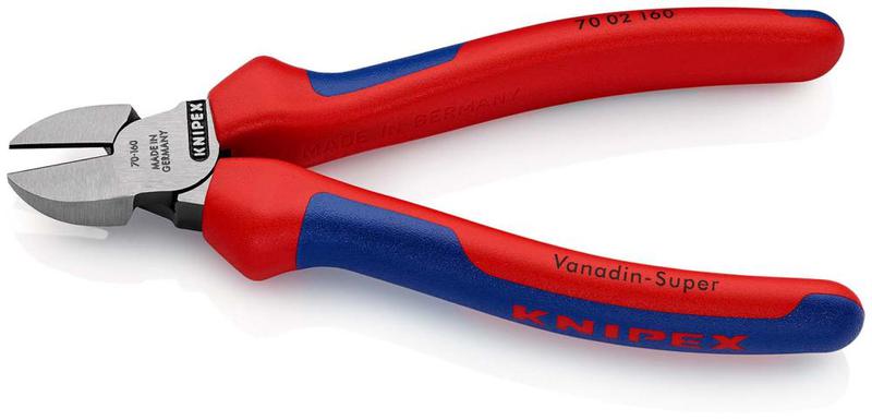 Бокорезы L-160мм твердость кромок 62 HRC черн. Knipex KN-7002160