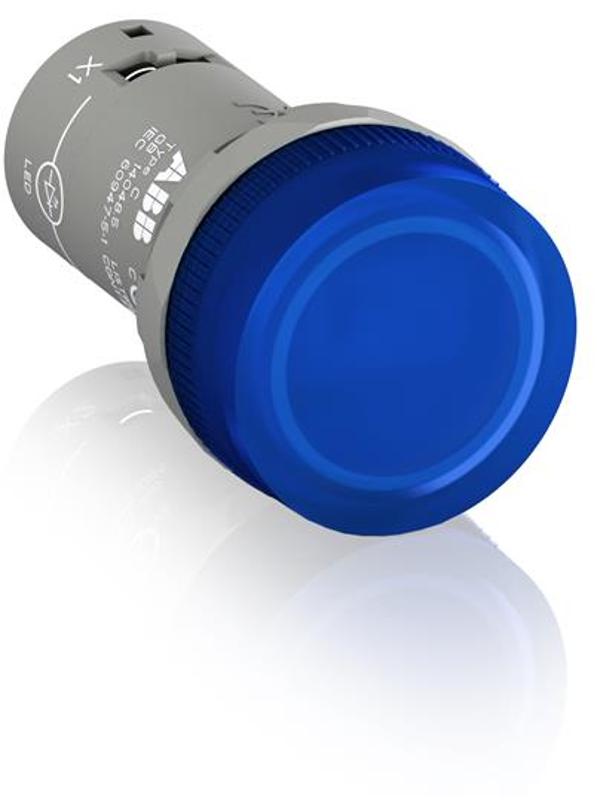 Лампа CL2-523L синяя со встроенным светодиодом 230В AC | 1SFA619403R5234 | ABB