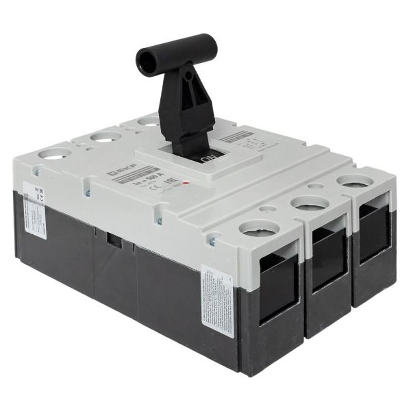 Выключатель автоматический ВА-99М 630/500А 3P 50кА EKF Basic | mccb99-630-500m | EKF