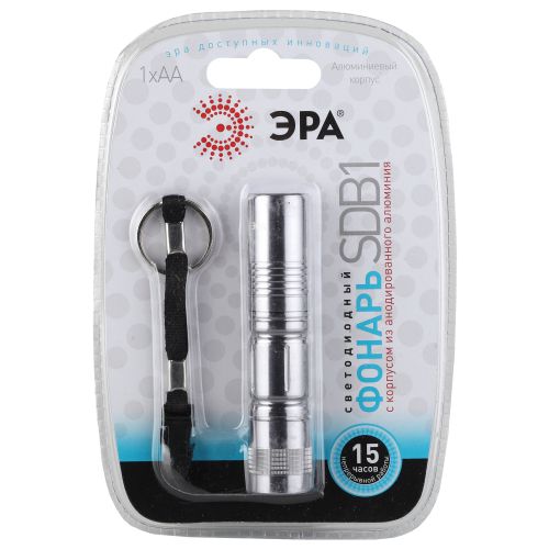 Фонарь SDB1 металл (1хR6.1 LED) ЭРА C0027253