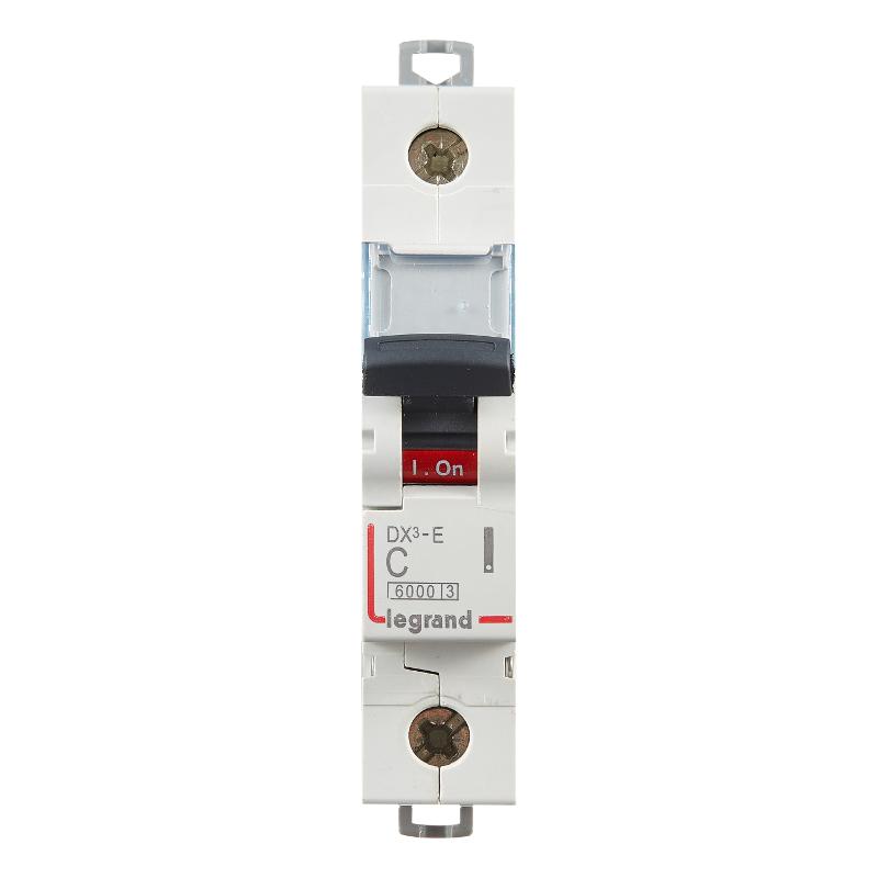 Выключатель автоматический  однополюсный DX3-E 6000 50А C 6кА | 407268 | Legrand