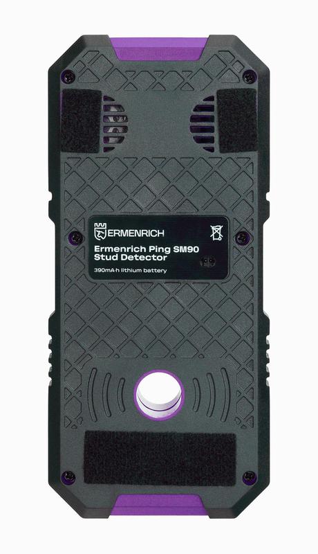 Детектор скрытой проводки Ping SM90 фиолет. Ermenrich 83842