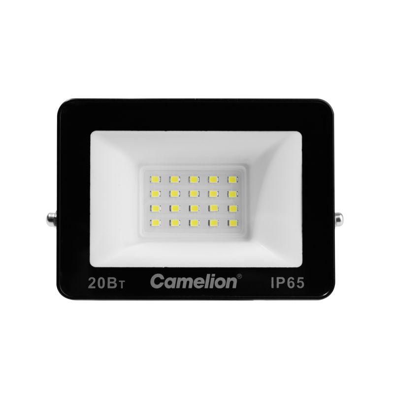 Прожектор светодиодный LFL-2004 C02 LED SMD 20Вт IP65 6500К 2000лм 230В 113х102х24 черн. Camelion 16330