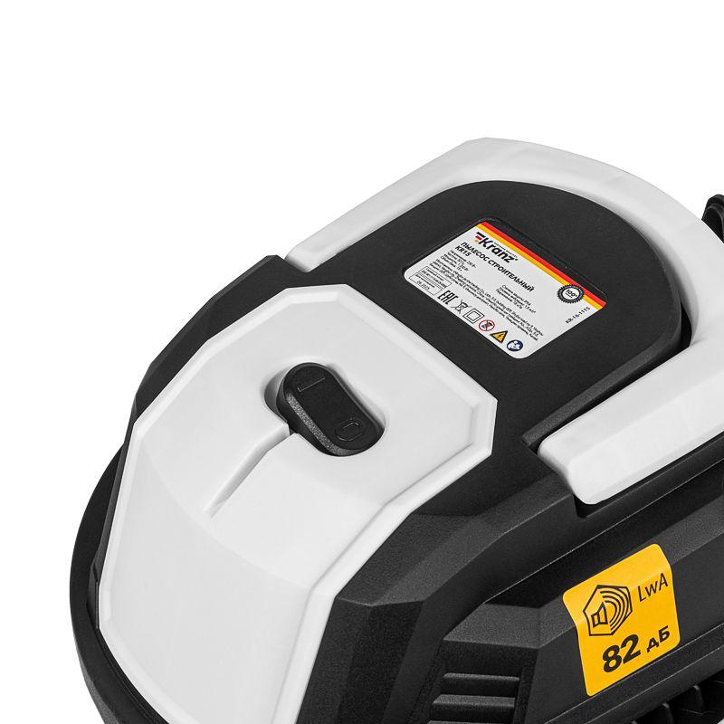 Пылесос строительный KR15 1200Вт 15л 4м Kranz KR-16-1115