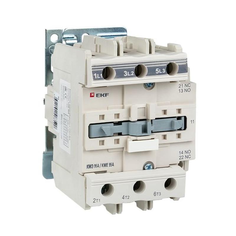 Контактор малогабаритный КМЭ 95А 220В NO+NC EKF PROxima | ctr-s-95-220 | EKF