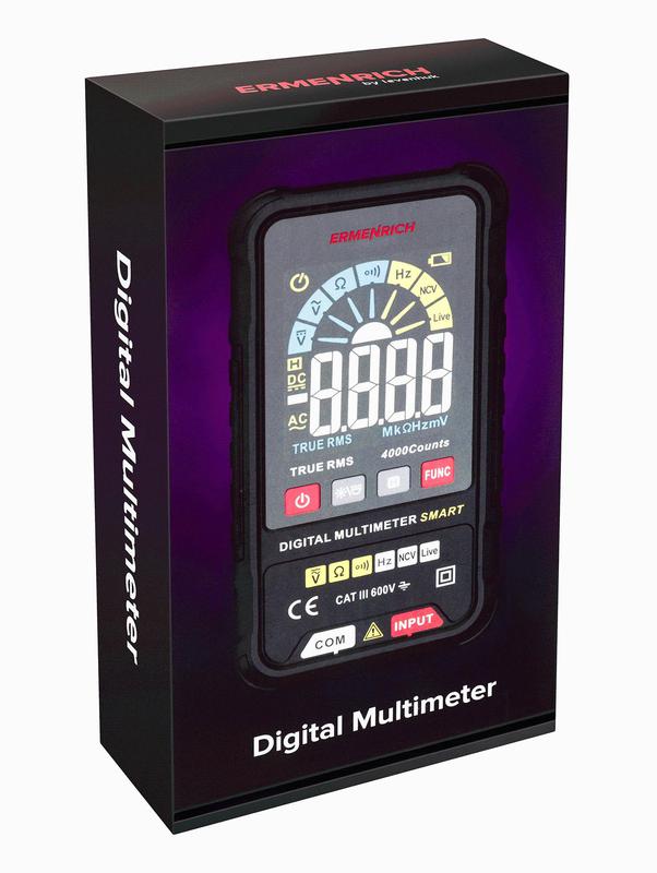 Мультиметр цифровой Zing TC14 Ermenrich 82981
