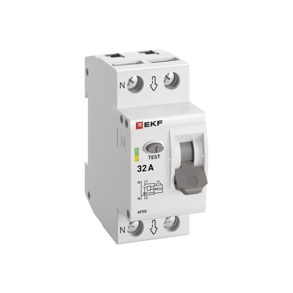 Устройство защиты от дугового пробоя (УЗДП) 1P+N 32А PROxima EKF afdd-2-32-pro