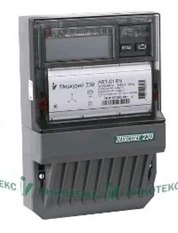 Счетчик Меркурий 230 ART-01 CN 5-60А/400В (мнтар.) ЖКИ (монт. пл.)